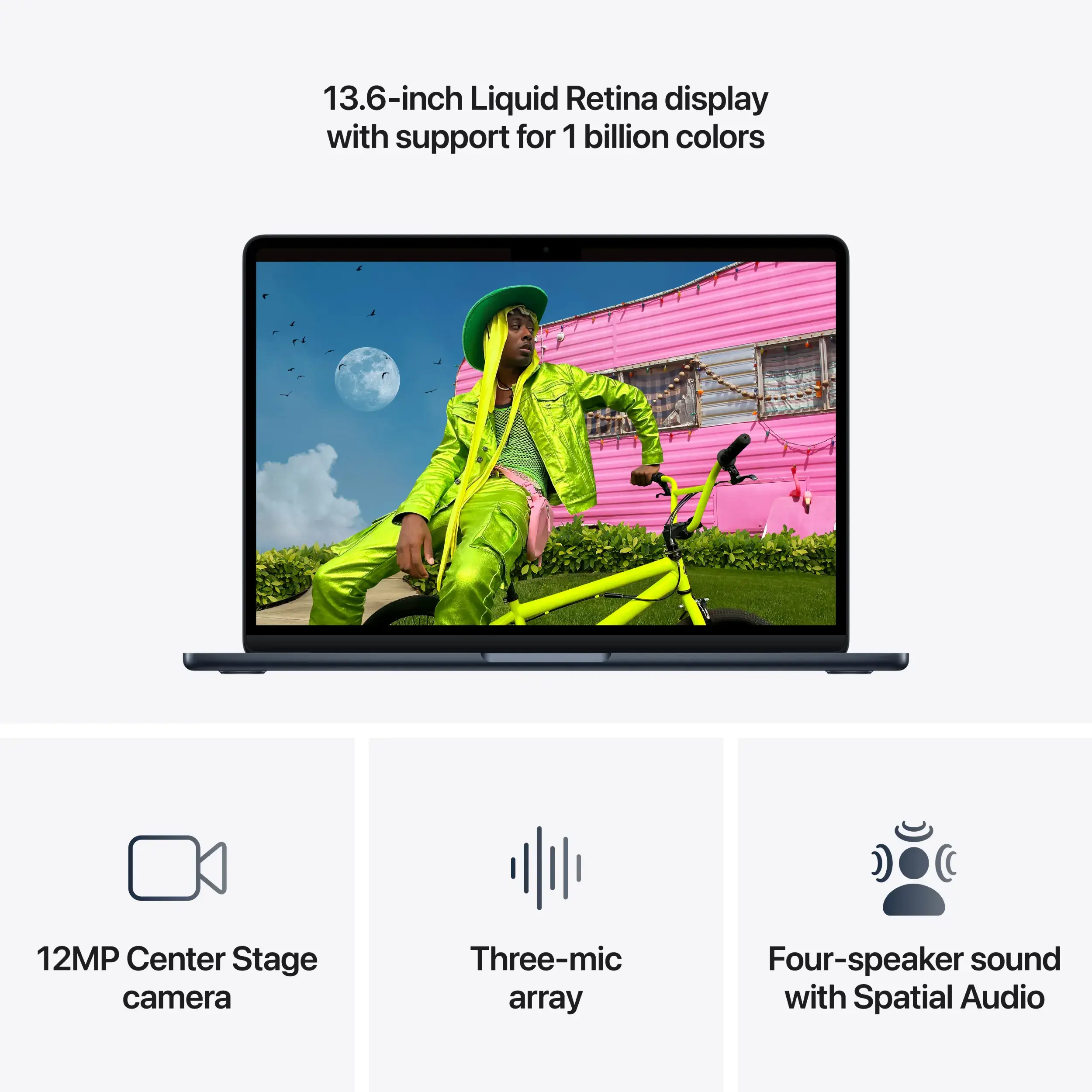 MacBook Air 13.6" M5 24/1TB Midnight