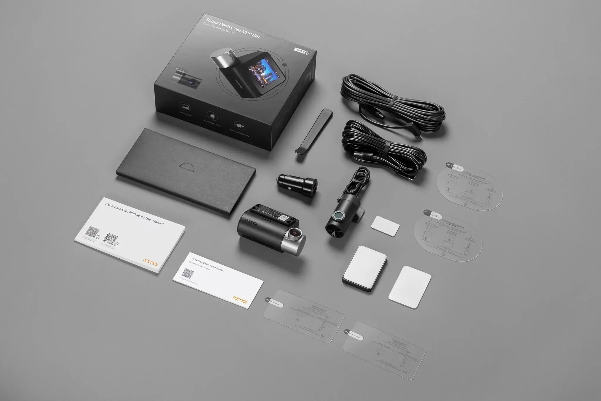 70mai Dash Cam A510 (ön+arxa)