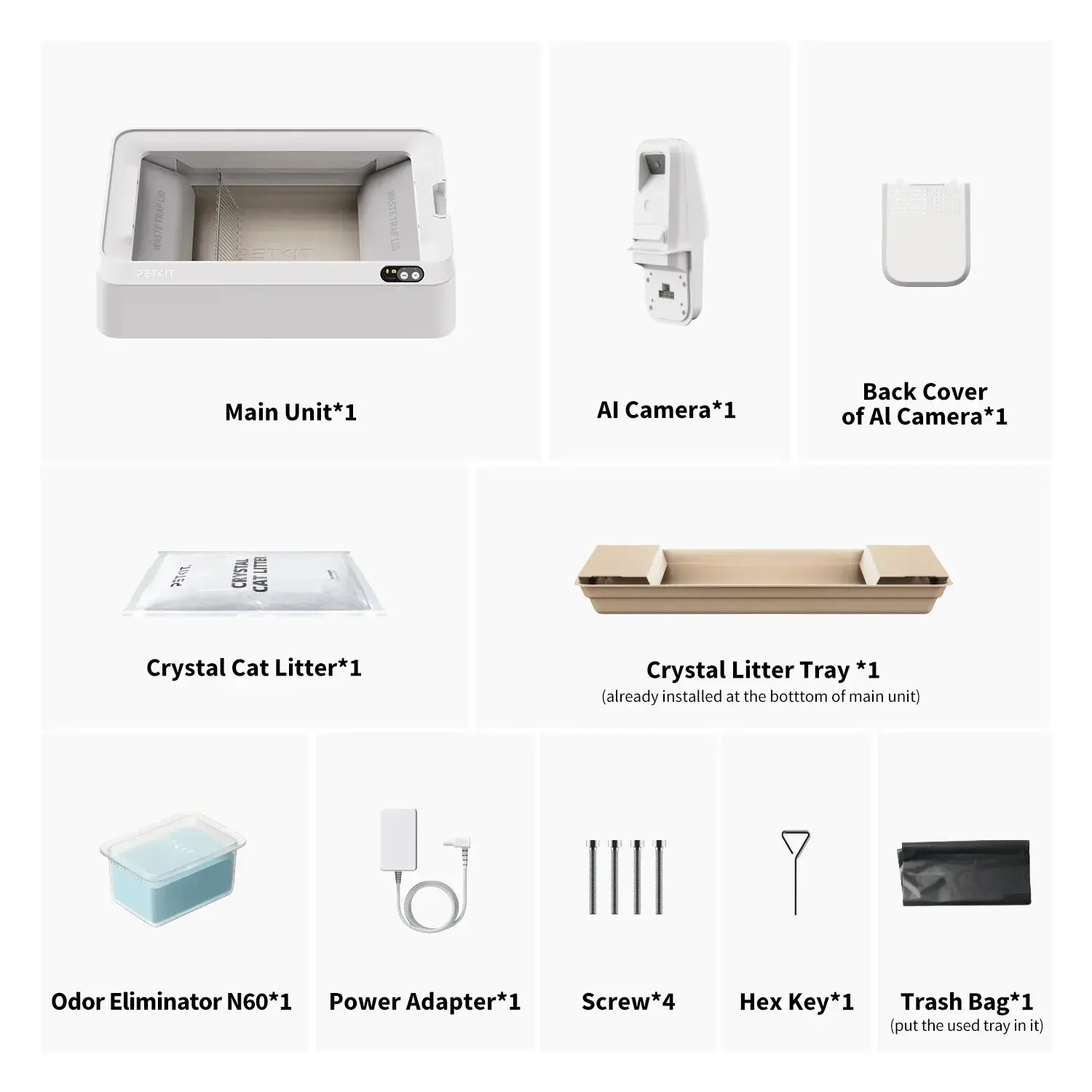 Petkit Purobot Crystal Duo With Camera (P9905)
