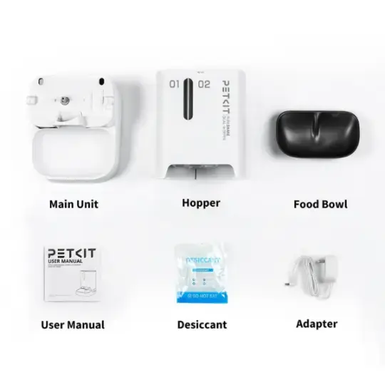 Petkit YUMSHARE Dual-Hopper with Camera Smart Pet Feeder (P591)