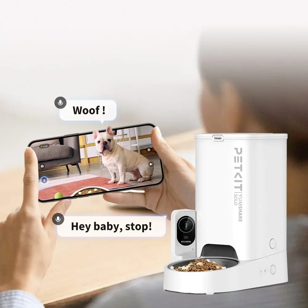 Petkit Yumshare Solo with Camera Smart Pet Feeder (P571)