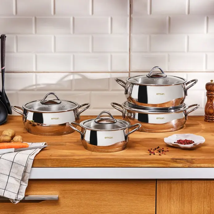 Emsan Rumeli 8prc Tencere Seti	