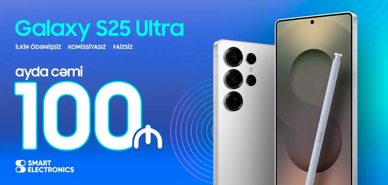 Samsung Galaxy S25 Ultra (S938) 12GB/256GB ayda 100 AZN