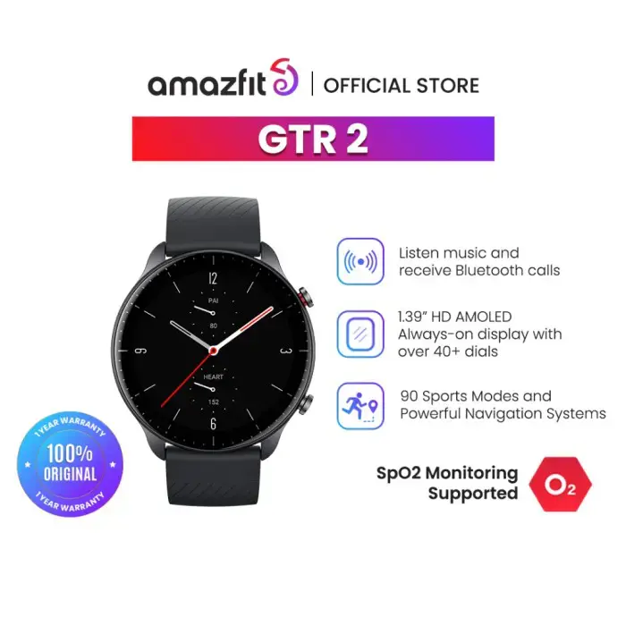 Amazfit GTR 2 Obsidian Black