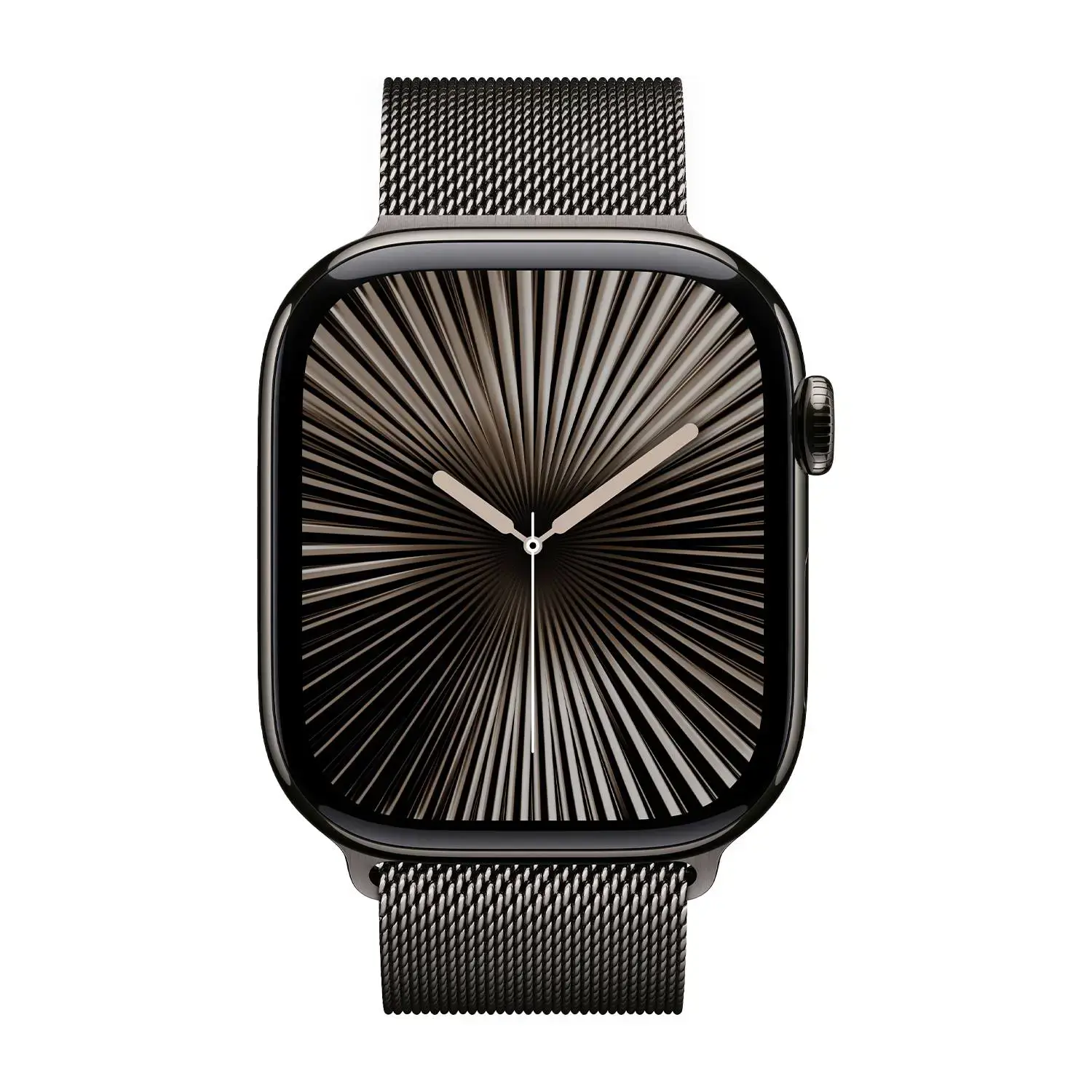 Apple Watch Series 10 GPS + Cellular 46mm Slate Titanium Case with Slate Milanese Loop(sile bilmirem)