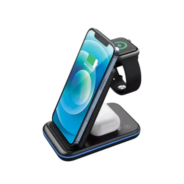 CANYON 3in1 Wireless charger GX1CNSWCS304BL